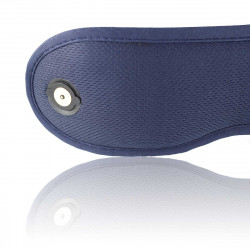 Aparat de masaj pentru ochi Medivon Horizon HYPNOS, 6 W, mod de încălzire și răcire, vibrații, reduce tensiunea musculară, Bluetooth, albastru închis
