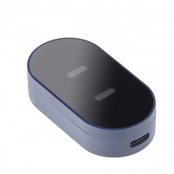Aparat de masaj pentru ochi Medivon Horizon HYPNOS, 6 W, mod de încălzire și răcire, vibrații, reduce tensiunea musculară, Bluetooth, albastru închis