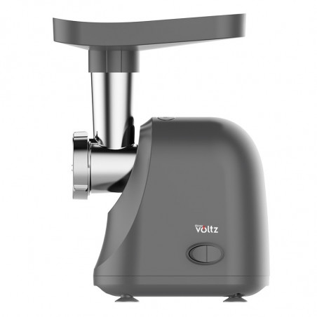Masina de tocat carne Oliver Voltz OV51991G, 800 W, Marsarier, Accesoriu pentru rosii, accesorii de 5 si 7 mm, Otel inoxidabil, Gri inchis