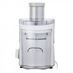 Storcator de fructe Oliver Voltz OV51160C, 400 W, 600 ml, 2 trepte, Recipient pentru resturi, Silentios, Alb