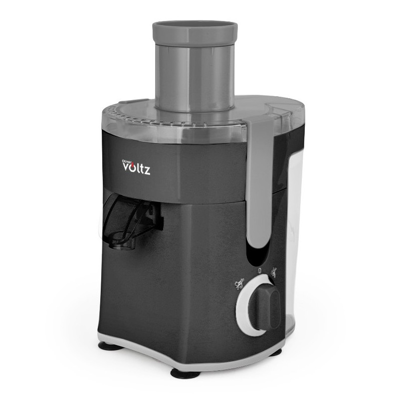 Storcаtor de fructe Oliver Voltz OV51160C, 400 W, 600 ml, 2 trepte, Recipient pentru resturi, Silentios, Negru
