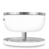 Cântar de bucătărie Smeg Collezione KSC01WHMWW, până la 5 kg/5 l, funcție TARE, afișaj LED, bază antiderapantă, autonomie de până la 36 de ore, alb mat