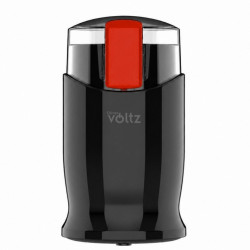 Rasnita elevctrica pentru cafea Oliver Voltz , 150 W, 60 g, Sistem de siguranta, Cutite din otel, Negru