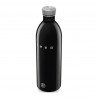 Sticlă Smeg Urban WBF02BL, 1 l, închidere ermetică, fără VRA, oțel inoxidabil, negru