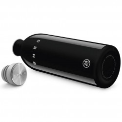 Sticlă Smeg Urban WBF02BL, 1 l, închidere ermetică, fără VRA, oțel inoxidabil, negru