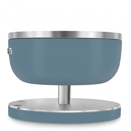 Cântar de bucătărie Smeg Collezione KSC01SBMWW, până la 5 kg/5 l, funcție TARE, afișaj LED, bază antiderapantă, autonomie de până la 36 de ore, albastru furtunos