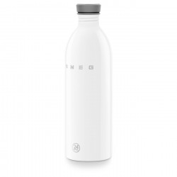 Sticlă Smeg Urban WBF02WH, 1 l, închidere ermetică, fără VRA, oțel inoxidabil, alb