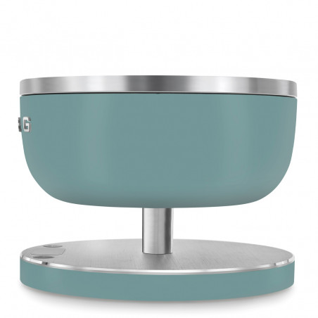 Cântar de bucătărie Smeg Collezione KSC01EGMWW, până la 5 kg/5 l, funcție TARE, afișaj LED, bază antiderapantă, autonomie de până la 36 de ore, verde smarald