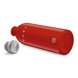 Sticlă Smeg Urban WBF02RD, 1 l, închidere ermetică, fără VRA, oțel inoxidabil, roșie