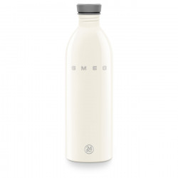 Sticlă Smeg Urban WBF02CR, 1 l, închidere ermetică, fără VRA, oțel inoxidabil, crem