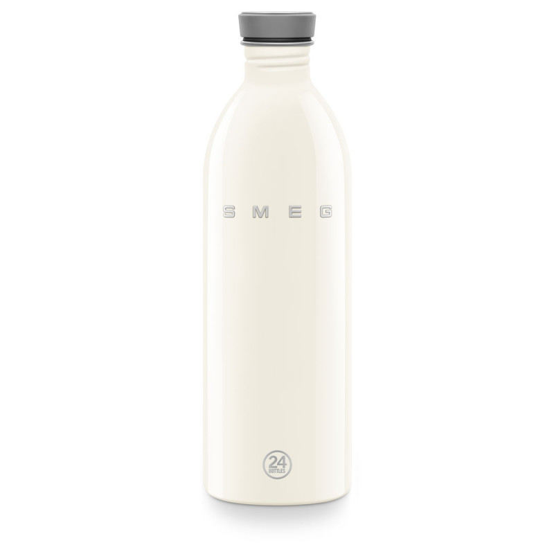 Sticlă Smeg Urban WBF02CR, 1 l, închidere ermetică, fără VRA, oțel inoxidabil, crem