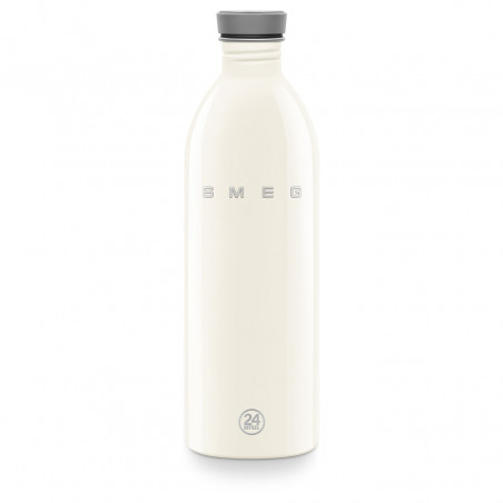 Sticlă Smeg Urban WBF02CR, 1 l, închidere ermetică, fără VRA, oțel inoxidabil, crem
