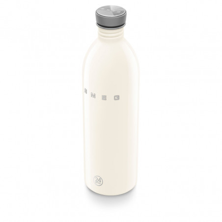 Sticlă Smeg Urban WBF02CR, 1 l, închidere ermetică, fără VRA, oțel inoxidabil, crem