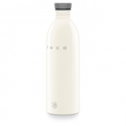 Sticlă Smeg Urban WBF02CR, 1 l, închidere ermetică, fără VRA, oțel inoxidabil, crem