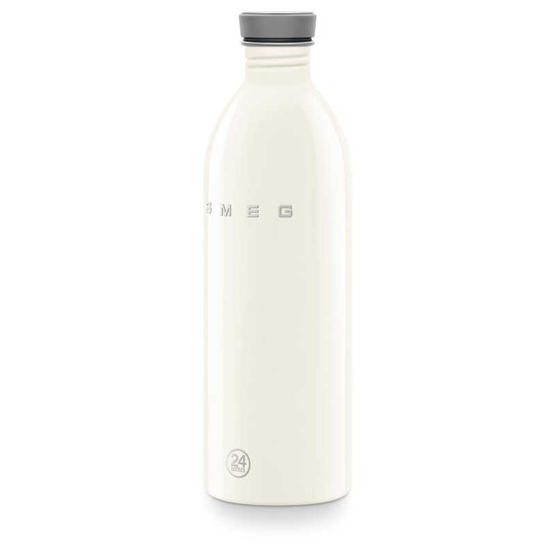 Sticlă Smeg Urban WBF02CR, 1 l, închidere ermetică, fără VRA, oțel inoxidabil, crem