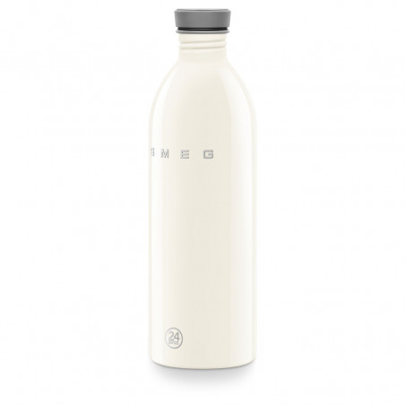 Sticlă Smeg Urban WBF02CR, 1 l, închidere ermetică, fără VRA, oțel inoxidabil, crem