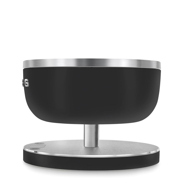 Cântar de bucătărie Smeg Collezione KSC01BLMWW, până la 5 kg/5 l, funcție TARA, afișaj LED, bază antiderapantă, autonomie de până la 36 de ore, negru mat