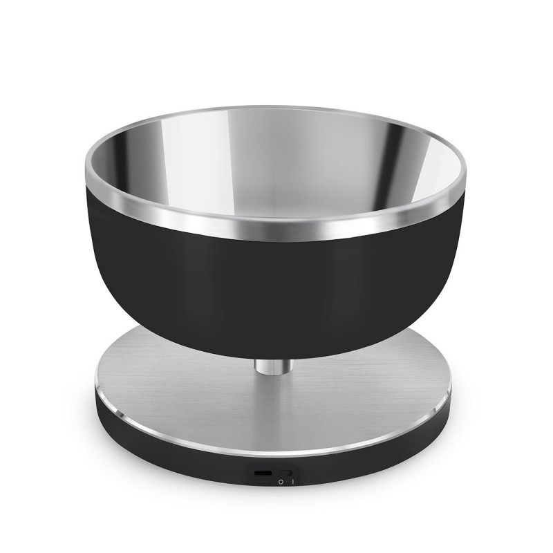 Cântar de bucătărie Smeg Collezione KSC01BLMWW, până la 5 kg/5 l, funcție TARA, afișaj LED, bază antiderapantă, autonomie de până la 36 de ore, negru mat