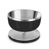 Cântar de bucătărie Smeg Collezione KSC01BLMWW, până la 5 kg/5 l, funcție TARA, afișaj LED, bază antiderapantă, autonomie de până la 36 de ore, negru mat