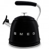 Ceainic cu fluier Smeg CKLW2001BL, 2,3 l, Inducție, Mâner care nu se încălzește, Negru