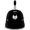 Ceainic cu fluier Smeg CKLW2001BL, 2,3 l, Inducție, Mâner care nu se încălzește, Negru