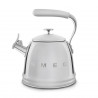 Ceainic cu fluier Smeg WKF01SS, 2,3 l, Inducție, Mâner care nu se încălzește, Oțel, Argintiu
