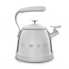 Ceainic cu fluier Smeg WKF01SS, 2,3 l, Inducție, Mâner care nu se încălzește, Oțel, Argintiu