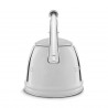 Ceainic cu fluier Smeg WKF01SS, 2,3 l, Inducție, Mâner care nu se încălzește, Oțel, Argintiu