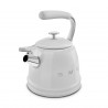 Ceainic cu fluier Smeg WKF01SS, 2,3 l, Inducție, Mâner care nu se încălzește, Oțel, Argintiu