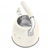 Ceainic cu fluier Smeg WKF01CR, 2,3 l, Inducție, Mâner care nu se încălzește, Oțel, Crem