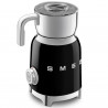 Aparat pentru spumarea laptelui Smeg MFF11BLEU, 500 W, 600 ml, 8 programe, cană detașabilă, oprire automată, negru