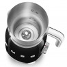 Aparat pentru spumarea laptelui Smeg MFF11BLEU, 500 W, 600 ml, 8 programe, cană detașabilă, oprire automată, negru