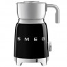 Aparat pentru spumarea laptelui Smeg MFF11BLEU, 500 W, 600 ml, 8 programe, cană detașabilă, oprire automată, negru