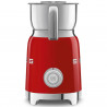 Aparat pentru spumarea laptelui Smeg MFF11RDEU, 500 W, 600 ml, 8 programe, Cana detasabila, Oprire automata, Rosu