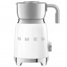 Aparat pentru spumarea laptelui Smeg MFF11WHEU, 500 W, 600 ml, 8 programe, cană detașabilă, oprire automată, alb