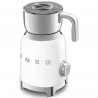 Aparat pentru spumarea laptelui Smeg MFF11WHEU, 500 W, 600 ml, 8 programe, cană detașabilă, oprire automată, alb