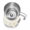 Aparat pentru spumarea laptelui Smeg MFF11CREU, 500 W, 600 ml, 8 programe, cană detașabilă, oprire automată, cremă