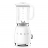 Blender Smeg BLF03WHEU, 800 W, 1,5 l, 18 000 rpm, 4 programe, 4 viteze + Impuls, Otel inoxidabil, Alb