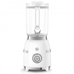 Blender Smeg BLF03WHEU, 800 W, 1,5 l, 18 000 rpm, 4 programe, 4 viteze + Impuls, Otel inoxidabil, Alb