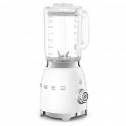 Blender Smeg BLF03WHEU, 800 W, 1,5 l, 18 000 rpm, 4 programe, 4 viteze + Impuls, Otel inoxidabil, Alb