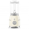 Blender Smeg BLF03CREU, 800 W, 1,5 l, 18 000 rpm, 4 programe, 4 viteze + funcție „Puls”, oțel inoxidabil, culoare crem