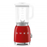 Blender Smeg BLF03RDEU, 800 W, 1,5 l, 18 000 rpm, 4 programe, 4 viteze + funcție „Puls”, oțel inoxidabil, roșu