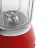 Blender Smeg BLF03RDEU, 800 W, 1,5 l, 18 000 rpm, 4 programe, 4 viteze + funcție „Puls”, oțel inoxidabil, roșu