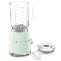 Blender Smeg BLF03PGEU, 800 W, 1,5 l, 18 000 rpm, 4 programe, 4 viteze +Impuls, Otel inoxidabil, Verde pastel