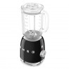 Blender Smeg BLF03BLEU, 800 W, 1,5 l, 18 000 rpm, 4 programe, 4 viteze + funcție „Puls”, oțel inoxidabil, negru