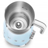 Aparat pentru spumarea laptelui Smeg MFF11PBEU, 500 W, 600 ml, 8 programe, cană detașabilă, oprire automată, albastru pastel