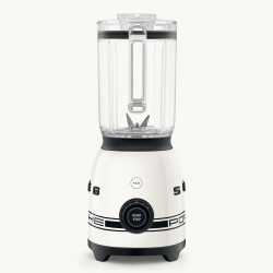 Blender Smeg Porsche BLF03PCWEU, 800 W, 1,5 l, 18 000 rpm, 4 programe, 4 viteze + funcție puls, oțel inoxidabil, alb