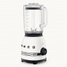 Blender Smeg Porsche BLF03PCWEU, 800 W, 1,5 l, 18 000 rpm, 4 programe, 4 viteze + funcție puls, oțel inoxidabil, alb