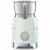 Aparat pentru spumarea laptelui Smeg MFF11PGEU, 500 W, 600 ml, 8 programe, cană detașabilă, oprire automată, verde pastel