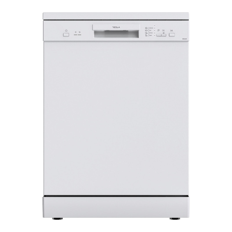 Mașină de spălat vase Tesla WD632M, 12 seturi, 4 programe, program de 90 de minute, încărcare parțială, 60 cm, alb